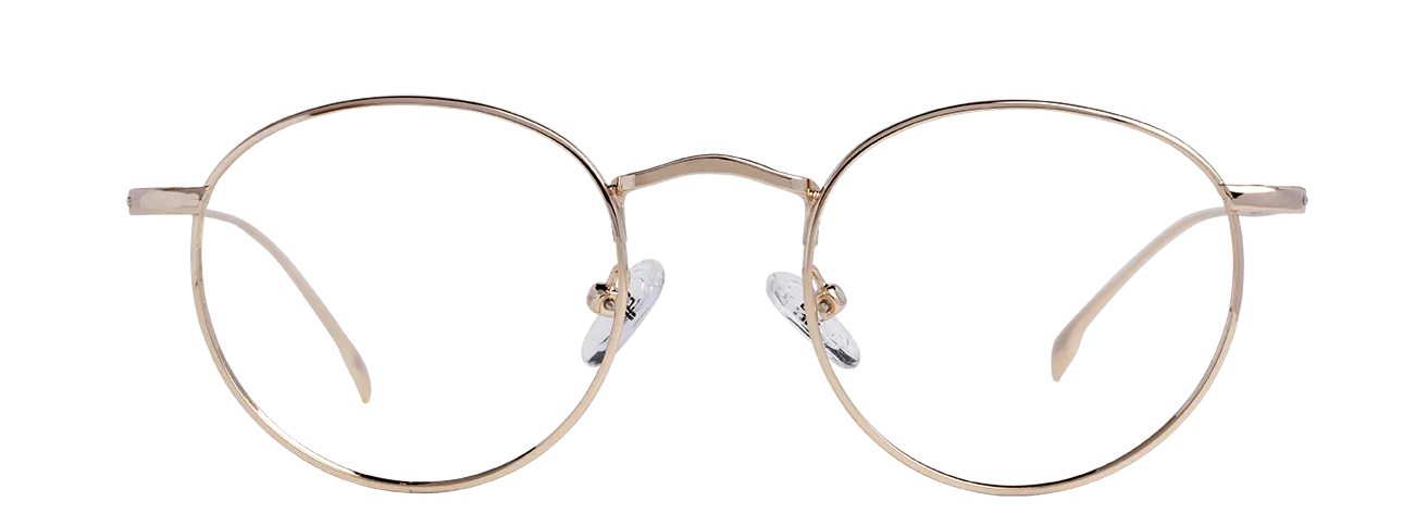 ARTHUR L – Lunette Ronde OR pour Femme, Homme, Mixte