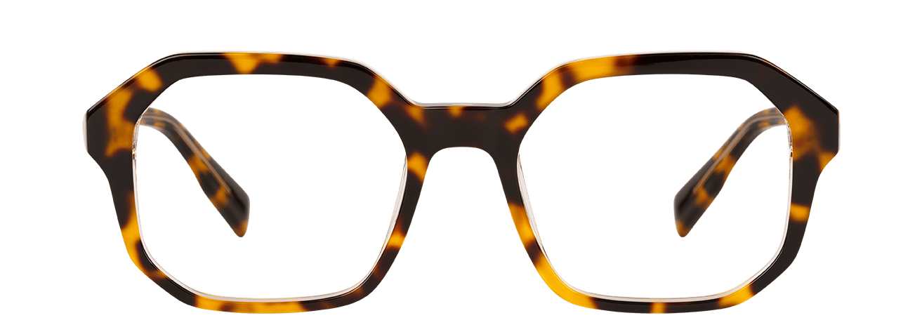 DAN – Lunette Carré ECAILLE pour Mixte, Femme, Homme