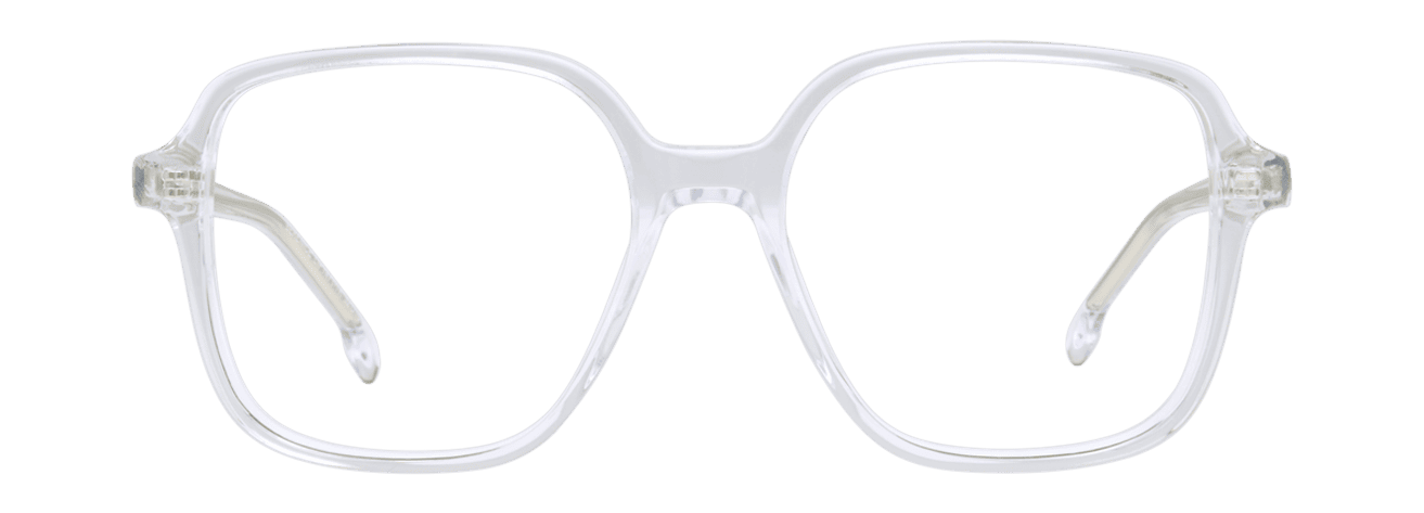 BERENICE – Lunette Carré TRANSPARENT pour Femme