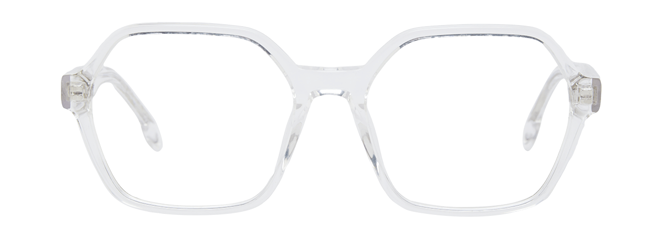 ANNE – Lunette Carré TRANSPARENTE pour Femme
