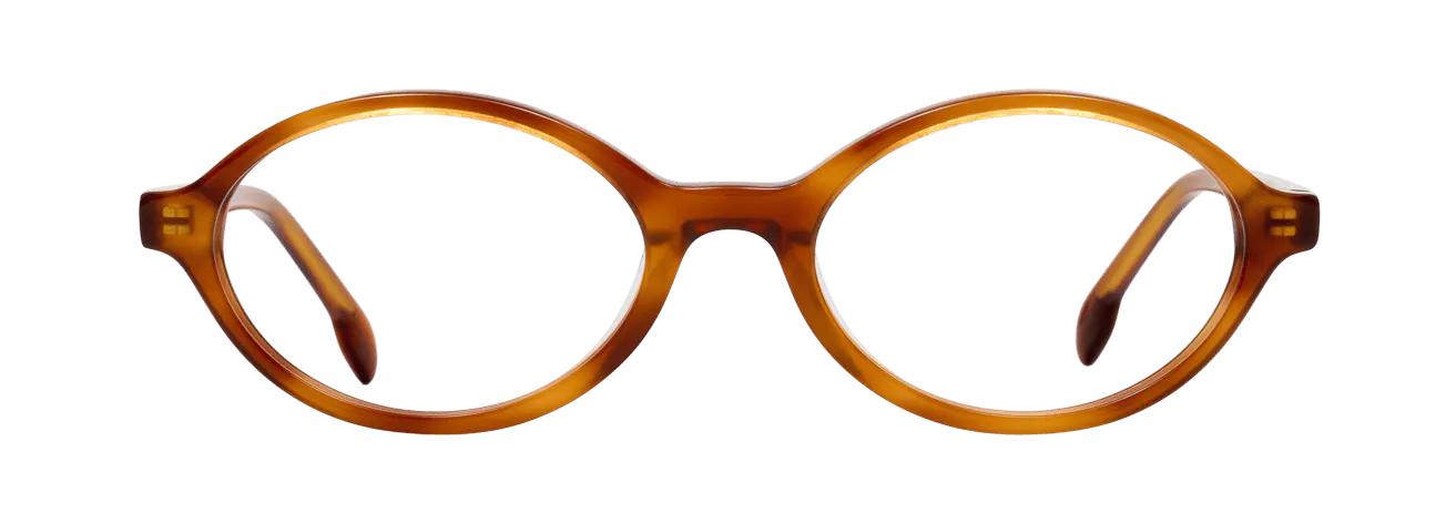 THI – Lunette Ronde ECAILLE MIEL CLAIRE pour Femme