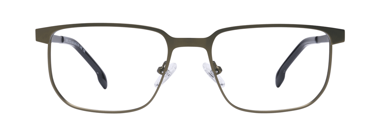 ANDRE – Lunette Rectangle KAKI MAT pour Homme