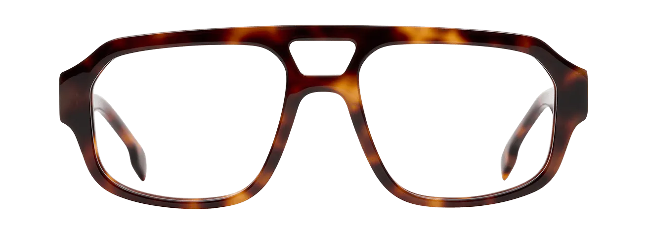MARLON – Lunette Aviateur ECAILLE FONCEE pour Homme