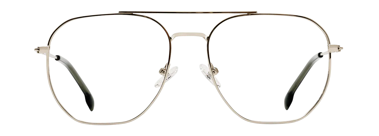 BRETT – Lunette Aviateur ARGENT pour Homme