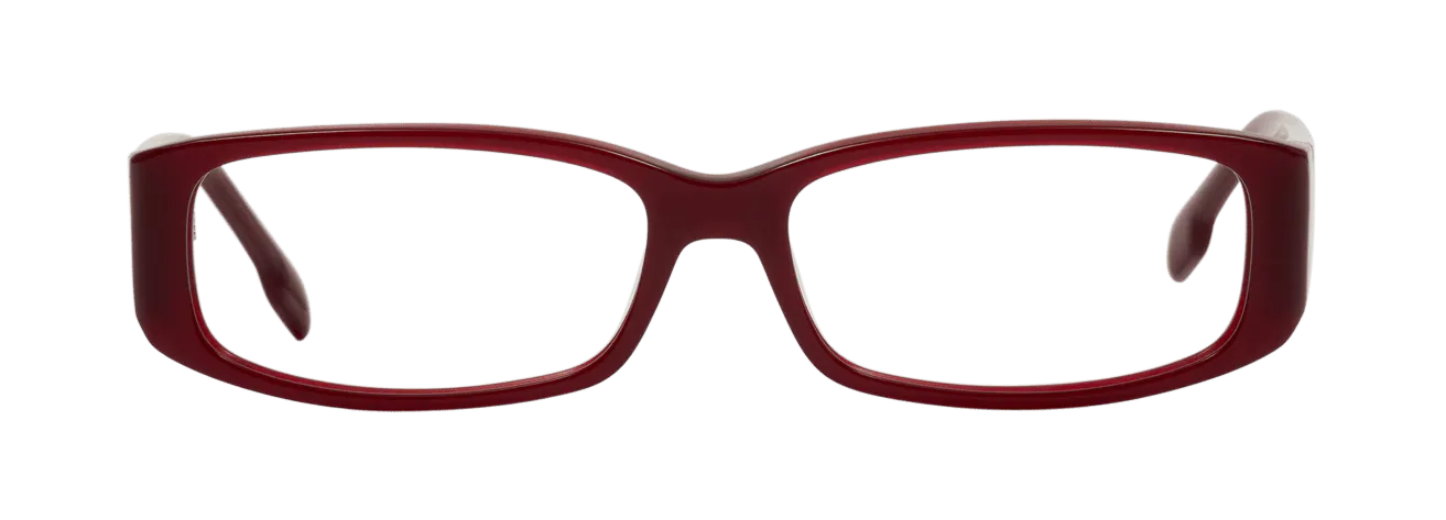 LIV – Lunette Rectangle BORDEAUX PLEIN pour Femme