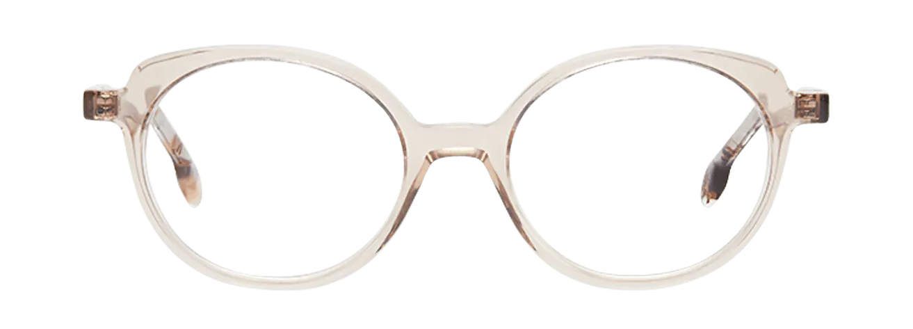 ARIEL – Lunette Rond BRUN FONCE CRISTAL pour Enfant