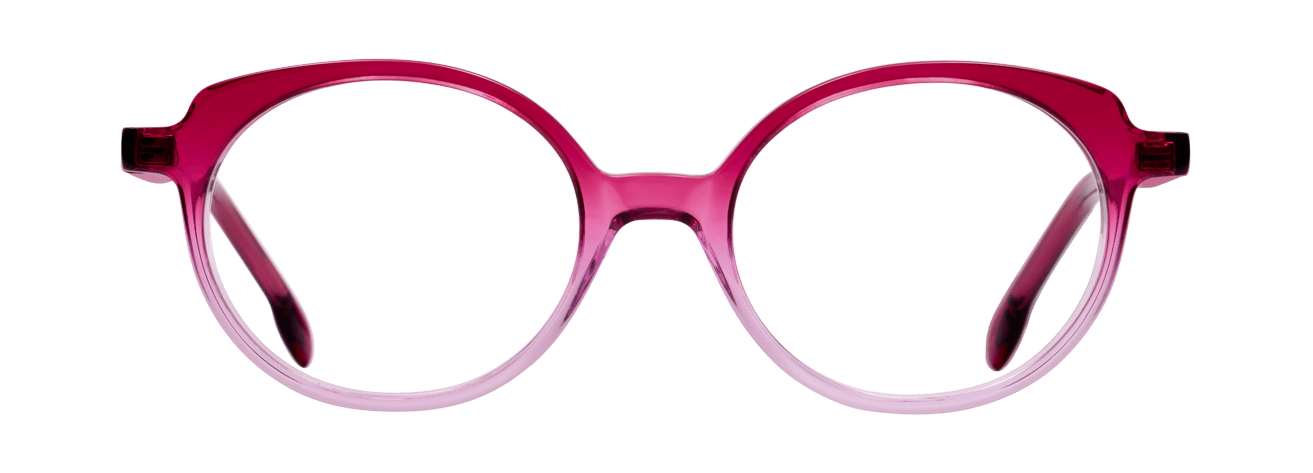 ARIEL – Lunette Ronde DEGRADE ROSE pour Enfant
