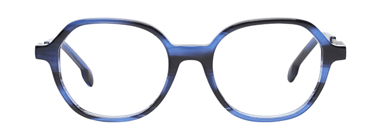 THIBALD BLEU NUIT TEXTURE – Lunette Carré BLEU NUIT TEXTURE pour Enfant