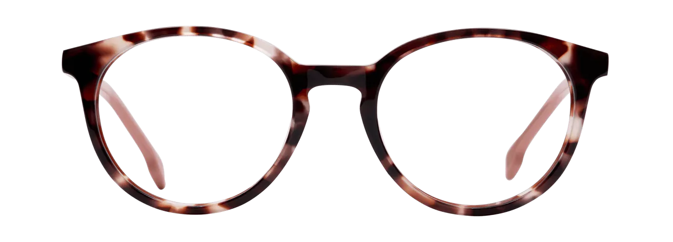 THEA – Lunette Ronde ECAILLE ROSE MILKY pour Enfant