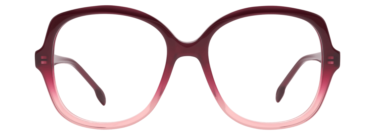 FARRAH – Lunette Carré DEGRADE ROSE pour Femme
