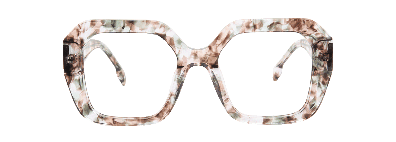 CARMEN – Lunette Carré ECAILLE BASE CLAIRE pour Femme