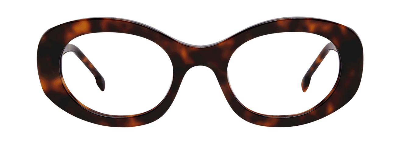 BREE – Lunette Ronde ECAILLE FONCEE pour Femme