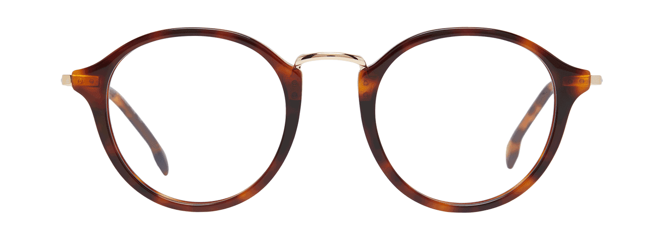 DANNY – Lunette Ronde ECAILLE FONCEE pour Homme