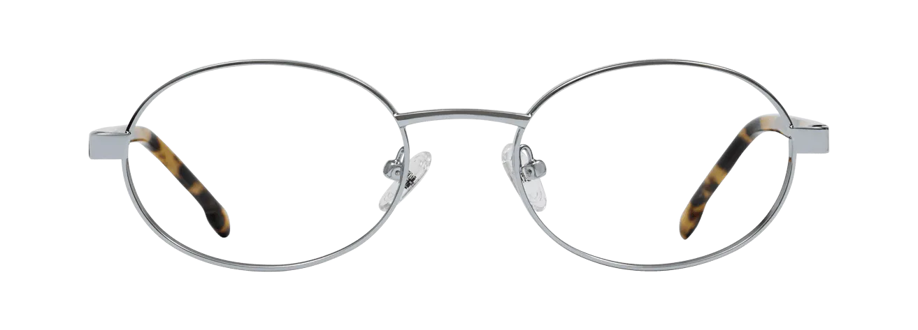 FABIO – Lunette Ronde ECAILLE JAUNE MILKY ARGENT pour Homme