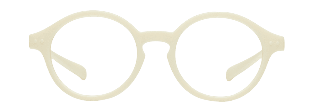 NOE – Lunette Ronde CREME MAT pour Enfant
