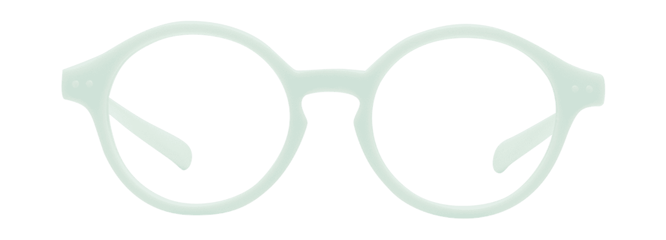 NOE – Lunette Ronde VERT D'EAU MAT pour Enfant