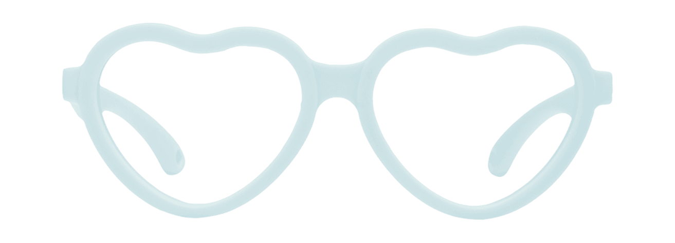 JULIETTA – Lunette Ronde BABY BLUE MAT pour Enfant