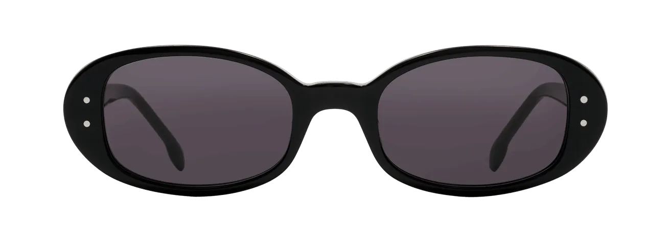 KAY – Lunette oval NOIR pour Femme