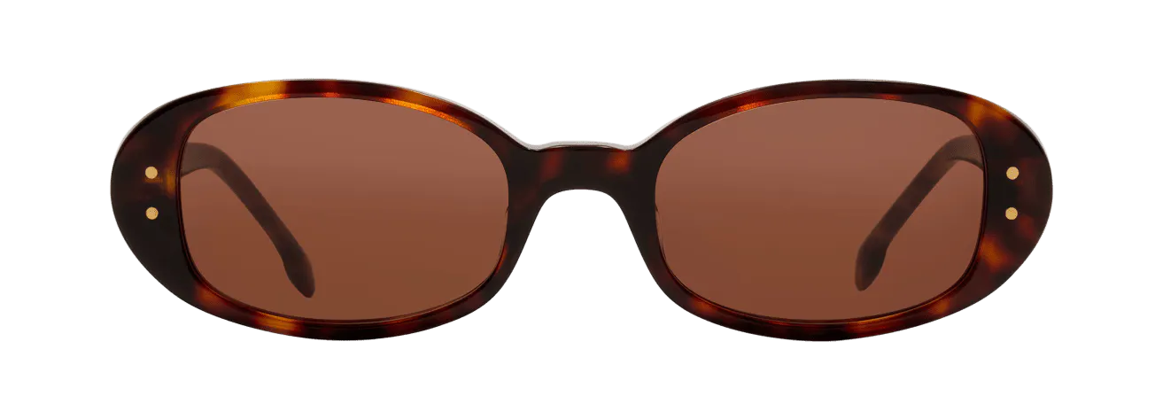 KAY – Lunette oval ECAILLE pour Femme