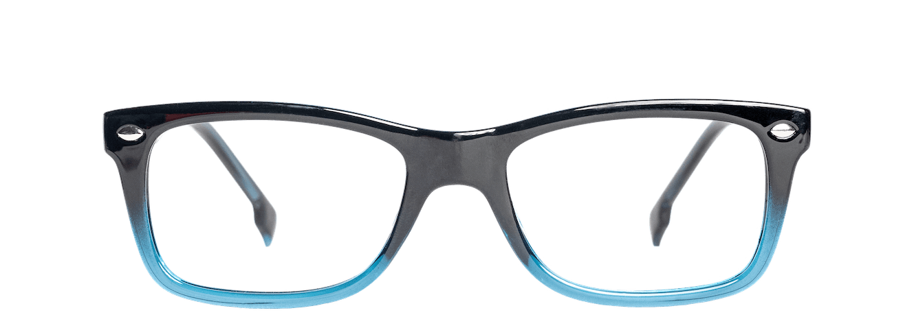 TURBIGO – Lunette Rectangle BLEU FONCE DEGRADE pour Homme
