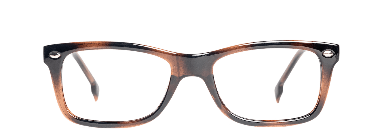 TURBIGO – Lunette Rectangle ECAILLE BRILLANTE pour Homme, Femme, Mixte