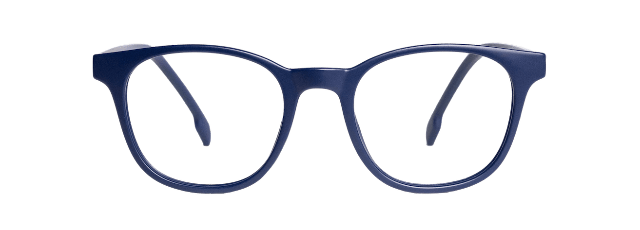 FAIDHERBE – Lunette Carré BLEU FONCE MAT pour Homme, Femme, Mixte